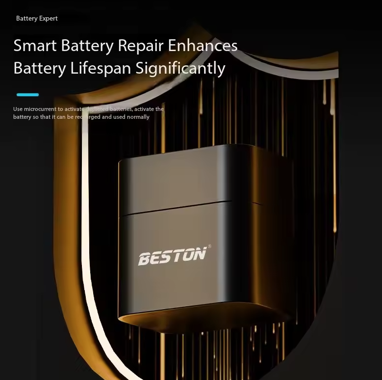 Beston Chytrá Nabíječka AA 8 Slotů | Rychlé Nabíjení 1.5V Li-ion 3600mWh Baterií | Sada