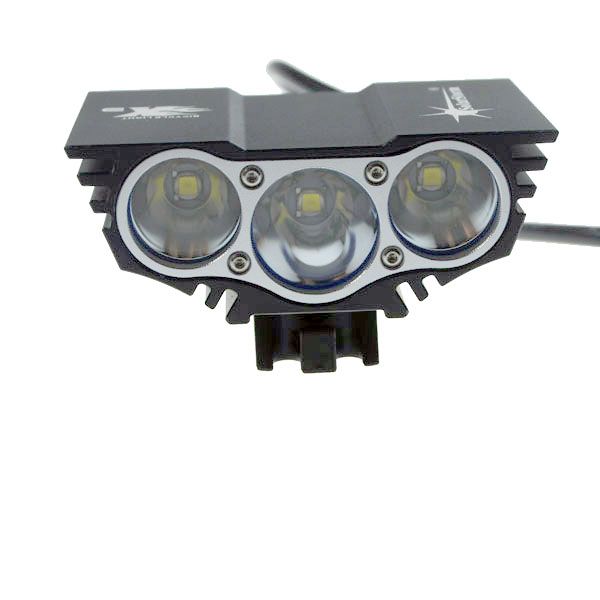 SolarStorm X3 3000 lumenů LED cyklistické světlo vodotěsný multifunkční přední reflektor cyklistický doplněk