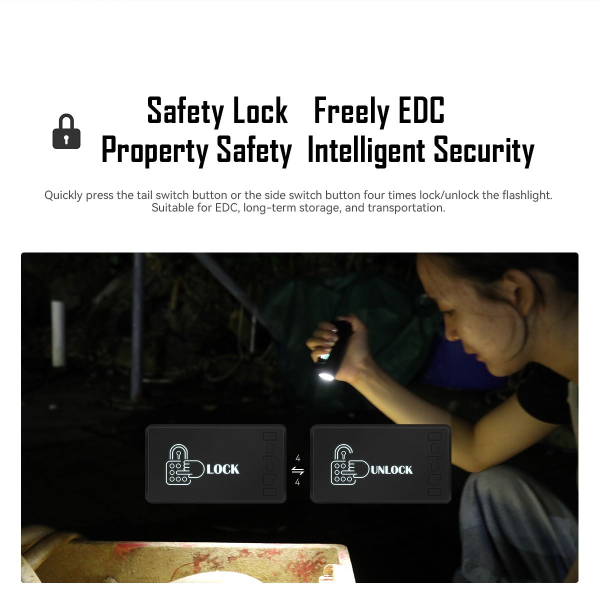 Objevte IMALENT BL70: 6000 lumenů, USB-C nabíjecí EDC LED svítilna pro každý den