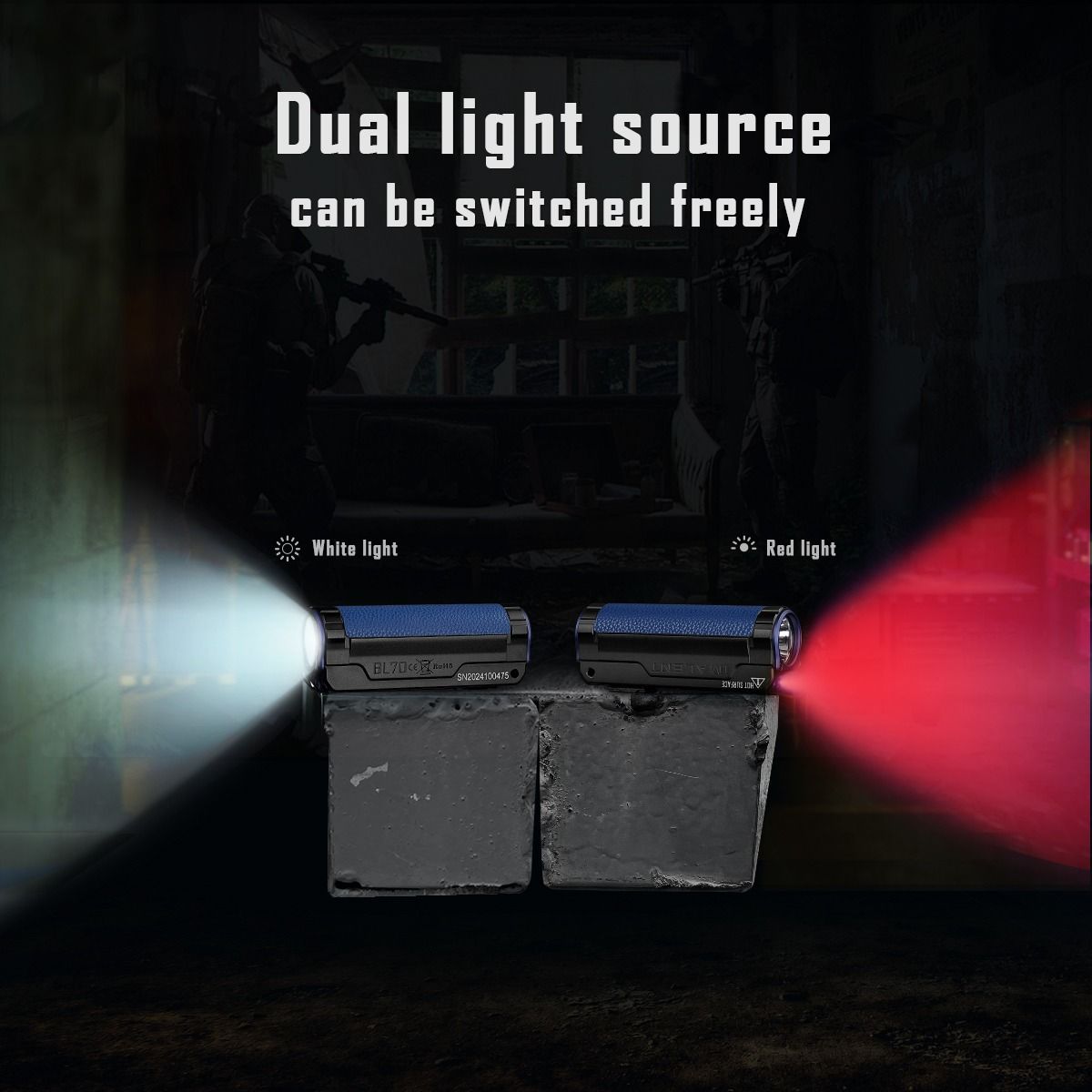 Objevte IMALENT BL70: 6000 lumenů, USB-C nabíjecí EDC LED svítilna pro každý den