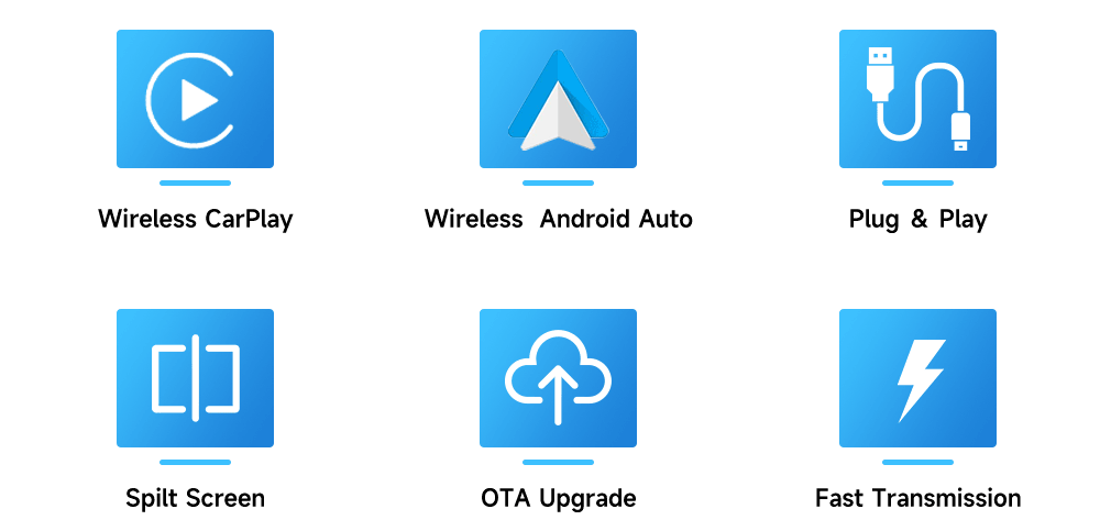 CarlinKit 2air 5.0 Bezdrátový adaptér CarPlay Android Auto Bezproblémová integrace Kompatibilita napříč platformami