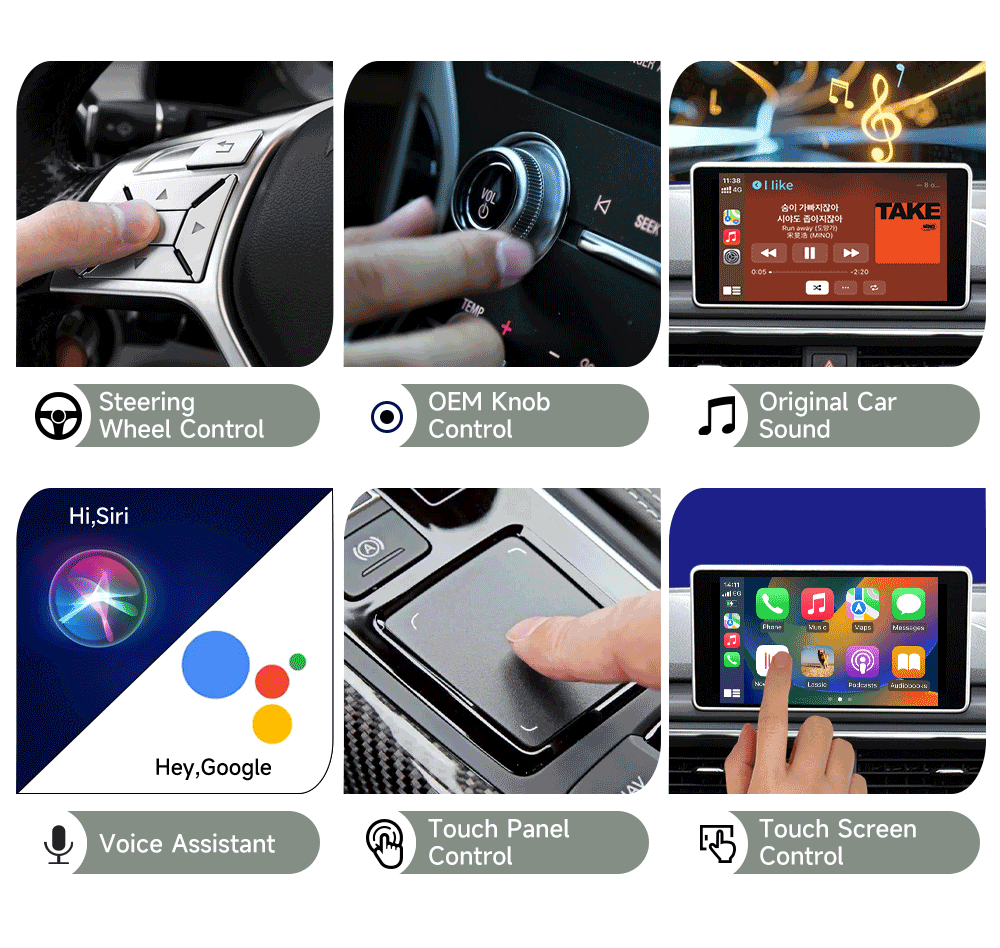 CarlinKit 2air 5.0 Bezdrátový adaptér CarPlay Android Auto Bezproblémová integrace Kompatibilita napříč platformami