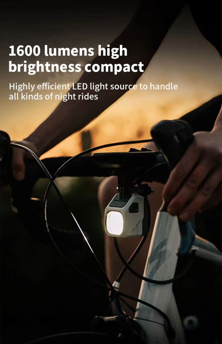 Magicshine CBL1600 Přední světlo na kolo 1600 lumenů LED - Visící odpojovací kabel, bezpečnost při cyklistice, viditelnost v noci