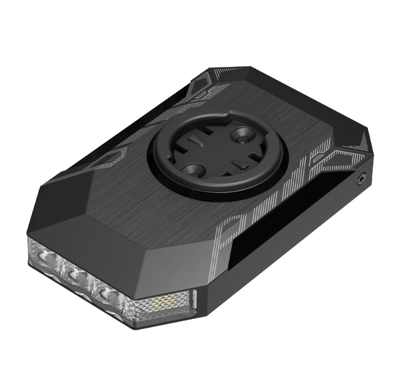 CYCLAMI CL350 přední světlo na kolo 4000mAh, Type-C, držák cyklopočítače, powerbanka, noční jízda