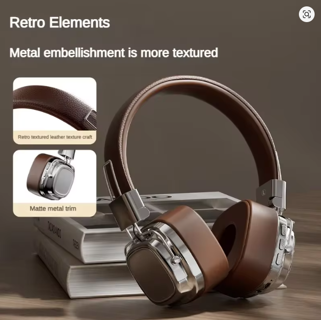 Major III náhlavní bezdrátová Bluetooth sluchátka s duálním mikrofonem ENC pro křišťálově čisté hovory