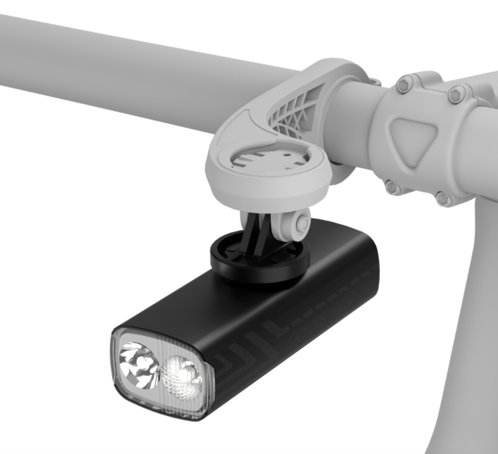 CYCLAMI BR2000/BR1200 světlo na kolo, 2000/1200 lumenů, USB-C. Odolné pro MTB/silnici. Buďte v bezpečí!