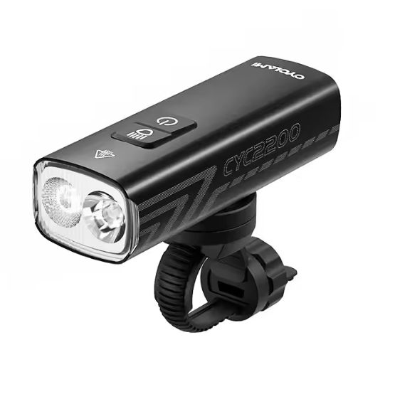 CYCLAMI BR2000/BR1200 světlo na kolo, 2000/1200 lumenů, USB-C. Odolné pro MTB/silnici. Buďte v bezpečí!