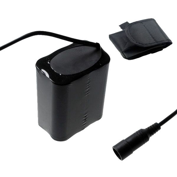 UltraFire 5521 DC Interface 8.4V 13200mAh vysokokapacitní vodotěsná baterie na kolo pro LED cyklistická světla