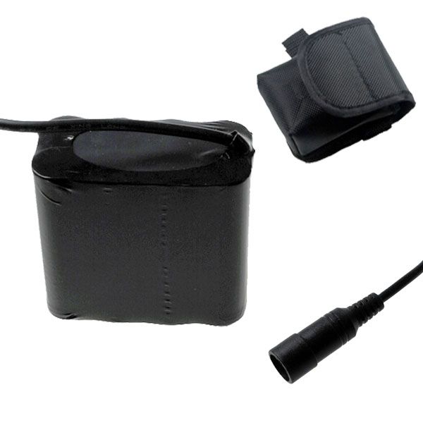 UltraFire 5521 DC rozhraní 8.4V 17600mAh Vysokokapacitní baterie do cyklistického světla, příslušenství pro LED přední světlo na kolo