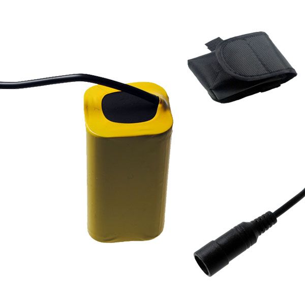 UltraFire 8.4V 18650 Bateriový set na kolo pro LED světla na bicykl, vysokokapacitní nabíjecí cyklistické vybavení