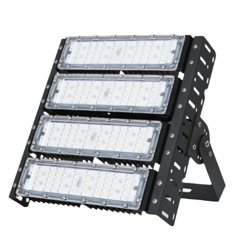 Spolehlivé LED modul tunelové svítidlo 200W IP65. Vodotěsné svítidlo pro venkovní osvětlení stadionu.
