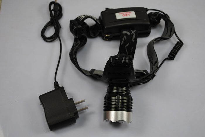 UltraFire A1 1200 lumenů T6 LED Čelovka – Vysoký výkon, Venkovní, Voděodolná!