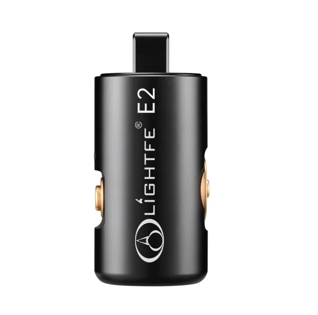 Mini svítilna LED, dobíjecí, kempingová, turistická, na klíče, s náhrdelníkem