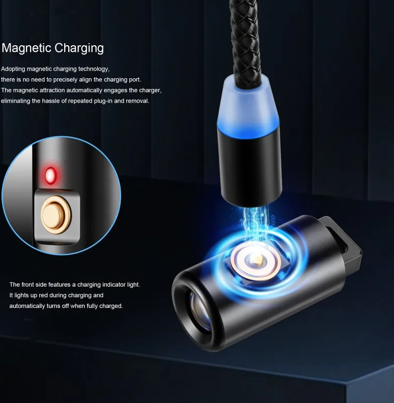 Mini svítilna LED, dobíjecí, kempingová, turistická, na klíče, s náhrdelníkem