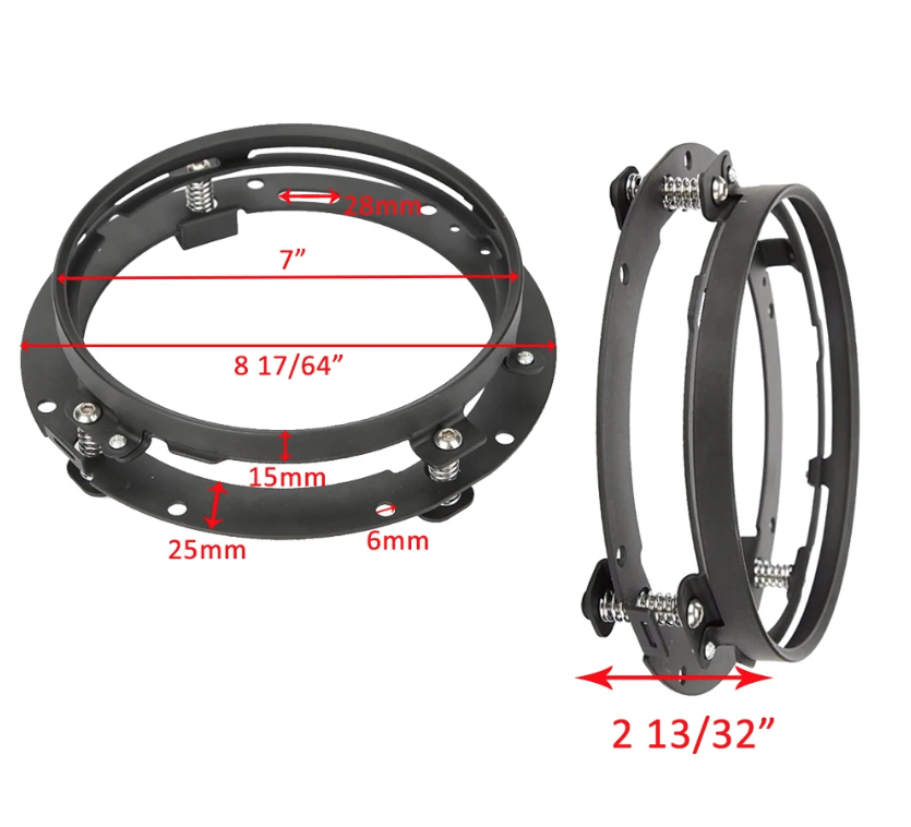 **7" 75W LED Světlomet pro Harley & Jeep Wrangler: Kulatý Vodotěsný Reflektor s DRL & Směrovkou**