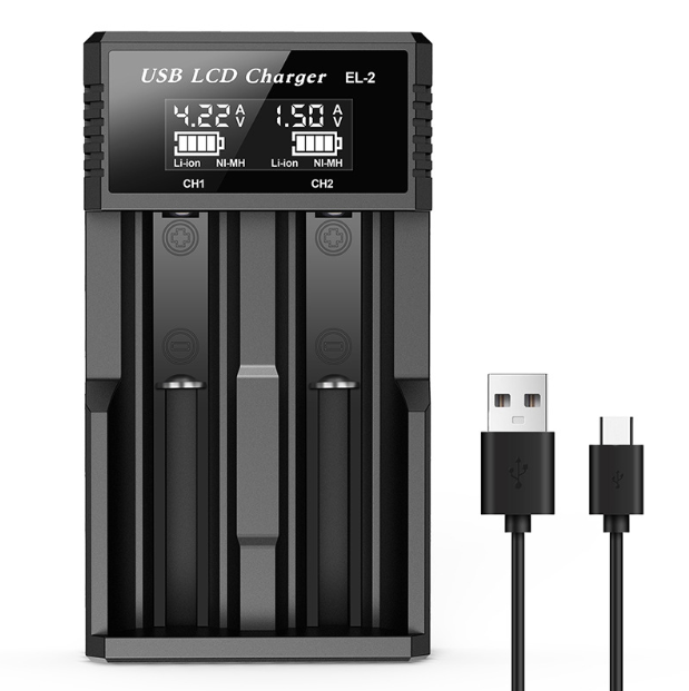 Inteligentní USB LCD Nabíječka pro 18650 3.7V, AA AAA Baterie | Bezpečné & Efektivní Dobíjení