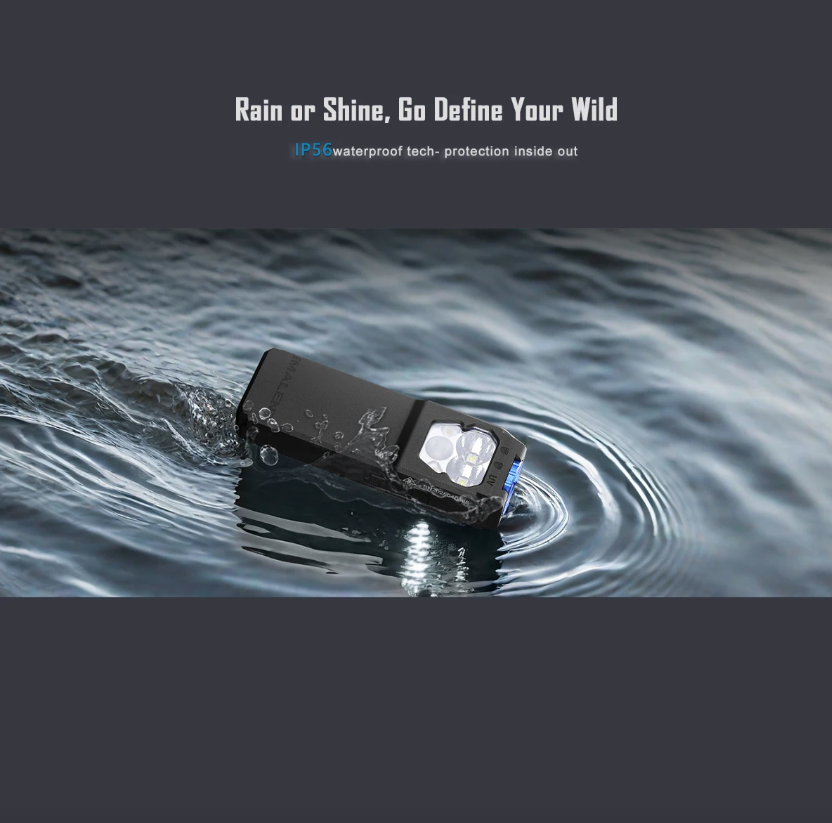 IMALENT GR36 EDC svítilna: 2800 lumenů, USB-C nabíjení, magnetická a super jasná.