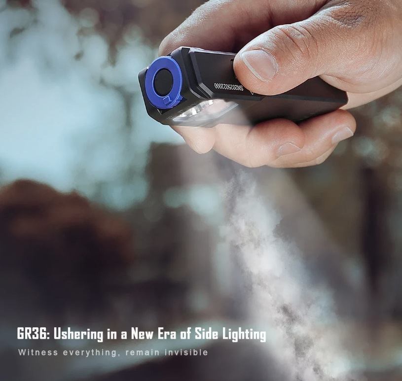 IMALENT GR36 EDC svítilna: 2800 lumenů, USB-C nabíjení, magnetická a super jasná.