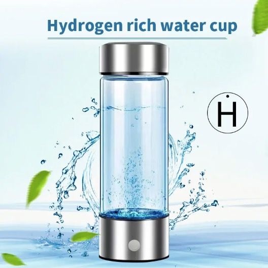 Přenosný generátor vodíku 420ml – Ionizátor pro zdraví a hydrataci, Antioxidant, Rychlá produkce H2