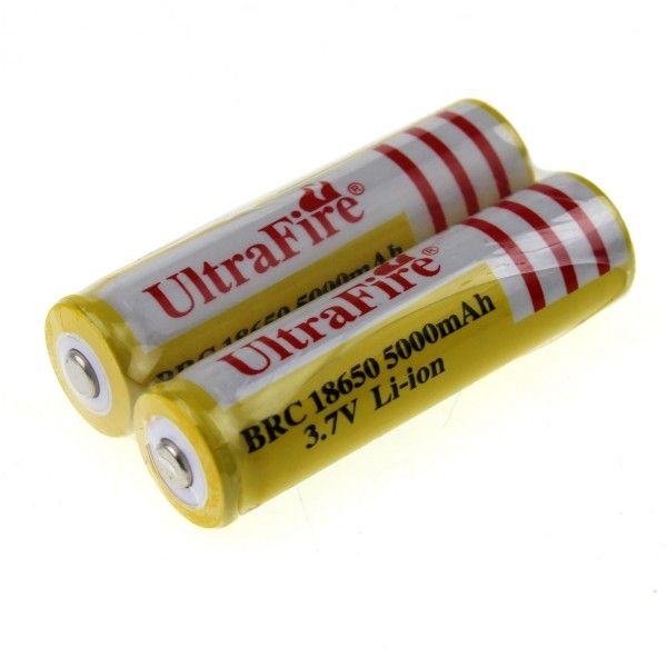 UltraFire BRC 18650 5000mAh Nabíjecí baterie pro outdoorové nadšence Rychlé nabíjení Dlouhotrvající výkon