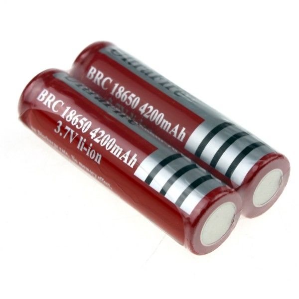 Ultrafire BRC 4200mAh 18650 Dobíjecí Baterie 3.7V - Vysoká Kapacita, Rychlé Nabíjení, Kompaktní Design