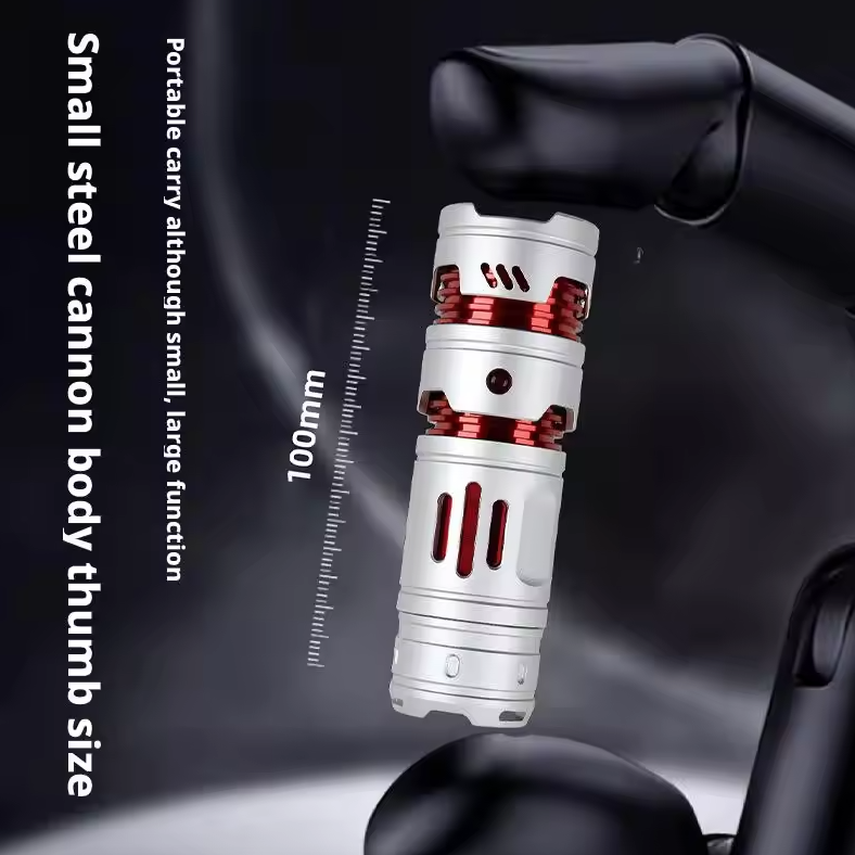 Přenosná Mini EDC Klíčenka Svítilna, USB Dobíjecí Kapesní Svítilna XPE360, 1000lm, Odolná