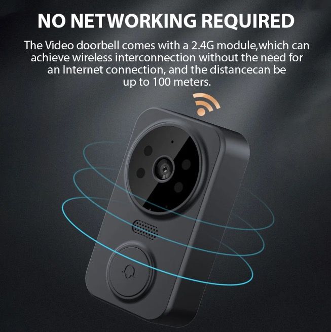 Bezdrátový videotelefon M12 | Chytrý WIFI zvonek s 4,3" IPS Obrazovkou a IR Nočním Viděním pro Domácnost