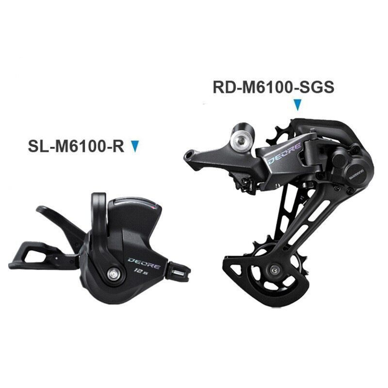 Shimano Deore M6100 12-speed Groupset Přesné řazení Vylepšení horského kola pro výkon při trailových jízdách