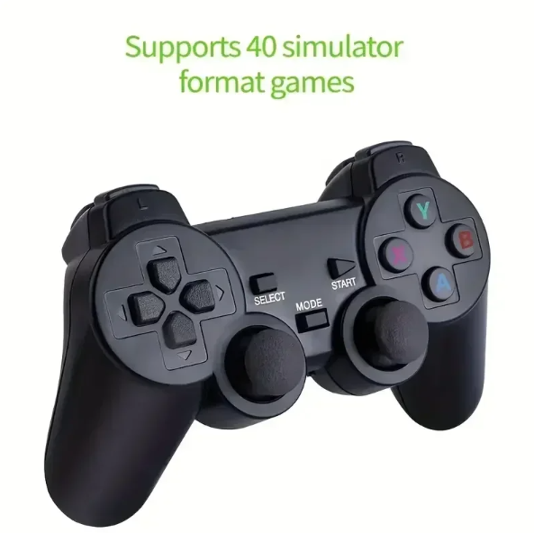 M8 Game Stick 4K Retro Herní Konzole s 2.4G Ovladači: PS1, Atari, až 10000 Her – Nostalgie Zaručena!