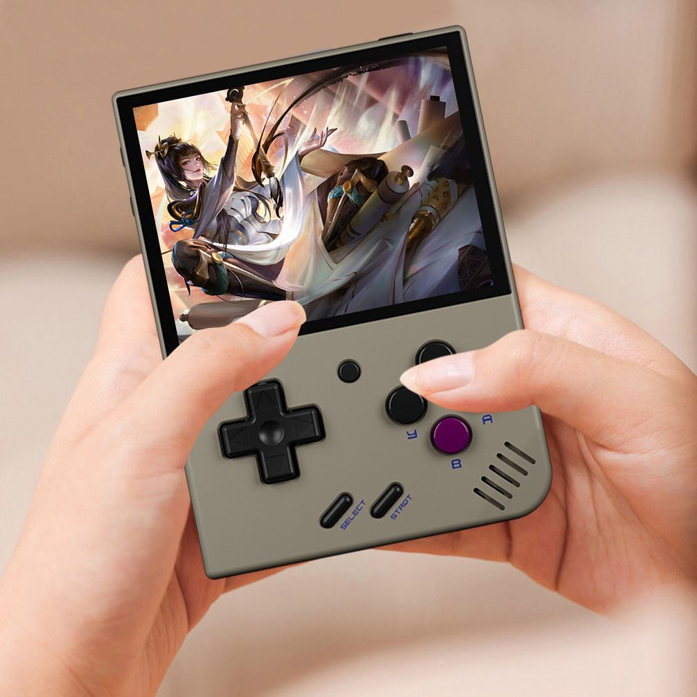 MIYOO Mini Plus Přenosná Retro Herní Konzole s 3,5" IPS Obrazovkou | Linux Systém pro Kl. Videohry