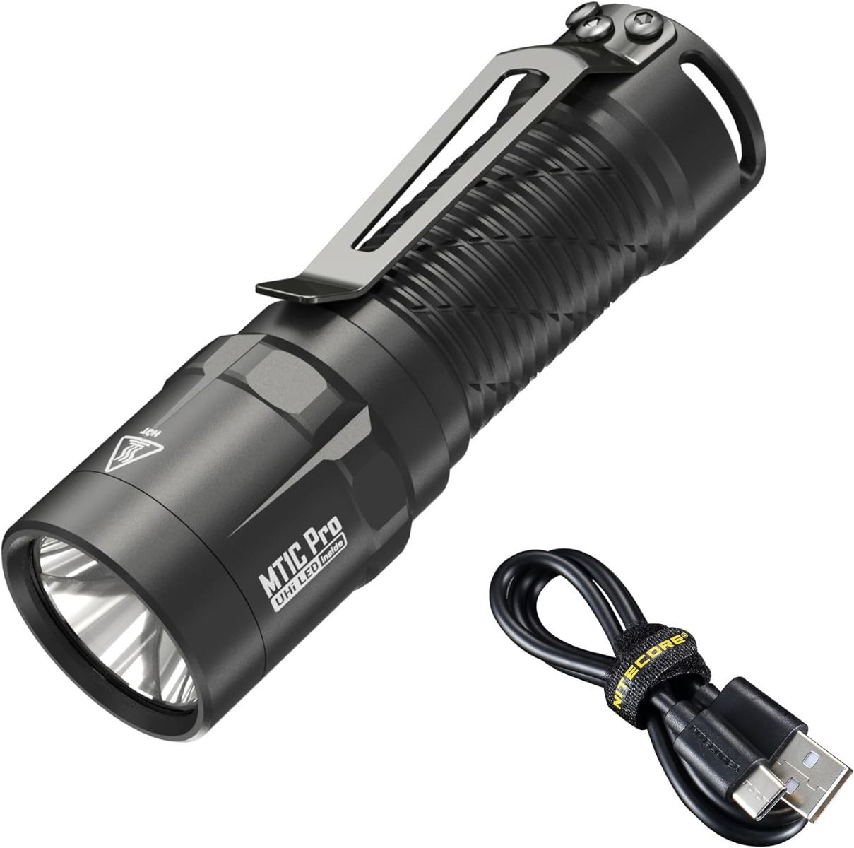 Nitecore MT1C Pro: Kompaktní EDC baterka 1000lm, 360m dosah – ideální pro outdoor i nouzové použití!