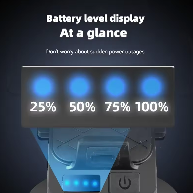 Bezpečně s námi! Multifunkční světlo na kolo s klaksonem a držákem telefonu na kolo | USB-C