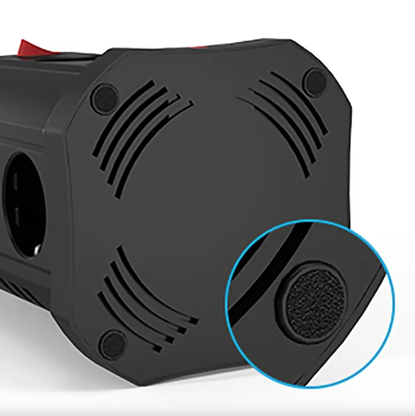 XT-G3211 EU Přepěťová ochrana 4000W 16A, Prodlužovací kabel s USB A/C a nočním světlem pro domácnost/kancelář