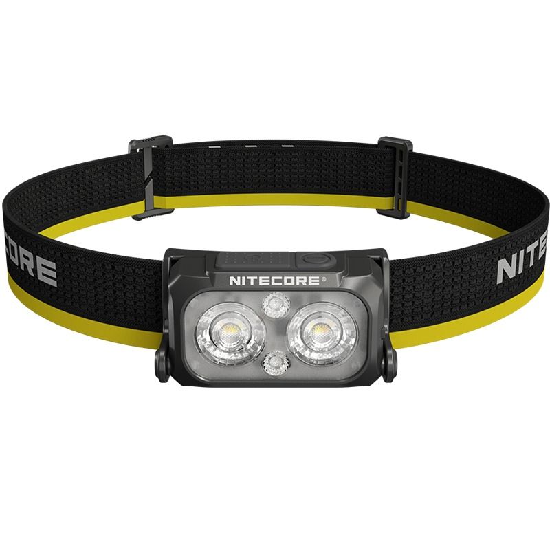 NITECORE NU25 MCT LED Čelovka – 400lm Dvoupaprsková s USB-C pro Outdoor, Turistiku & Kempování