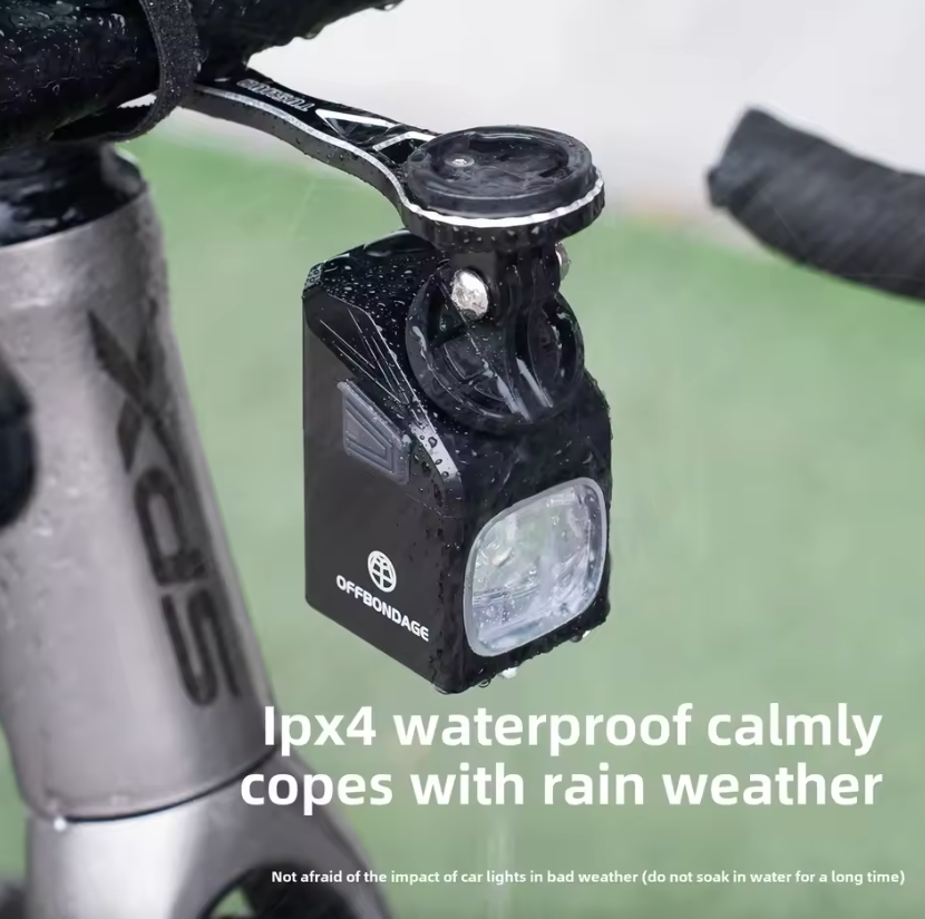 OFF-N5 Cyklosvítilna 1000 lumenů, přední světlo na kolo USB nabíjení MTB silniční, vodotěsné