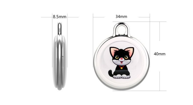 Chytrý Dog Tracker | GPS Psí Obojek AirTag | Sledování mazlíčků v reálném čase | Bezpečnost vašeho psa