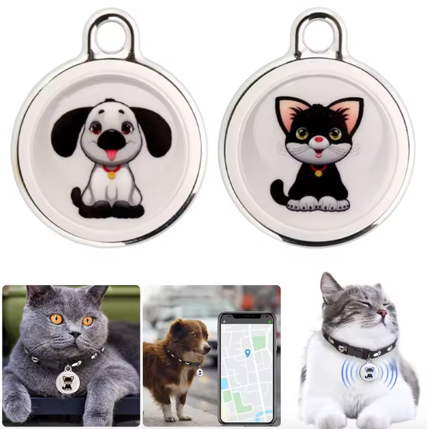 Chytrý Dog Tracker | GPS Psí Obojek AirTag | Sledování mazlíčků v reálném čase | Bezpečnost vašeho psa