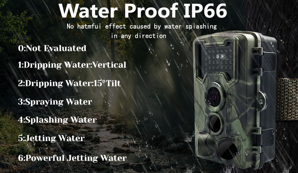 PR1000 Lovecká kamera 36MP HD Infračervené noční vidění Venkovní kamera na monitoring zvěře pro přírodu