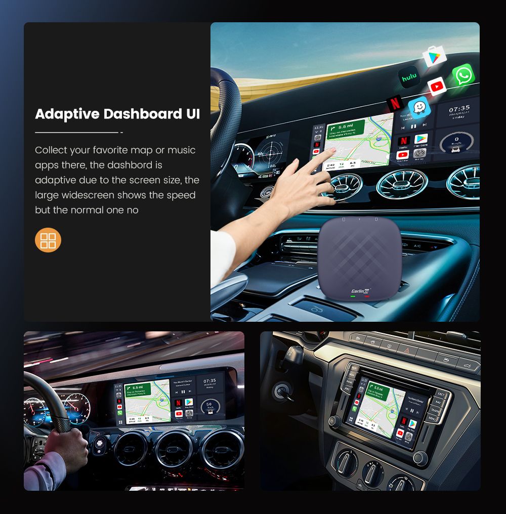 CarlinKit CarPlay Ai Box QCM6125 Android 13 | Mini Wireless na IPTV & Netflix!