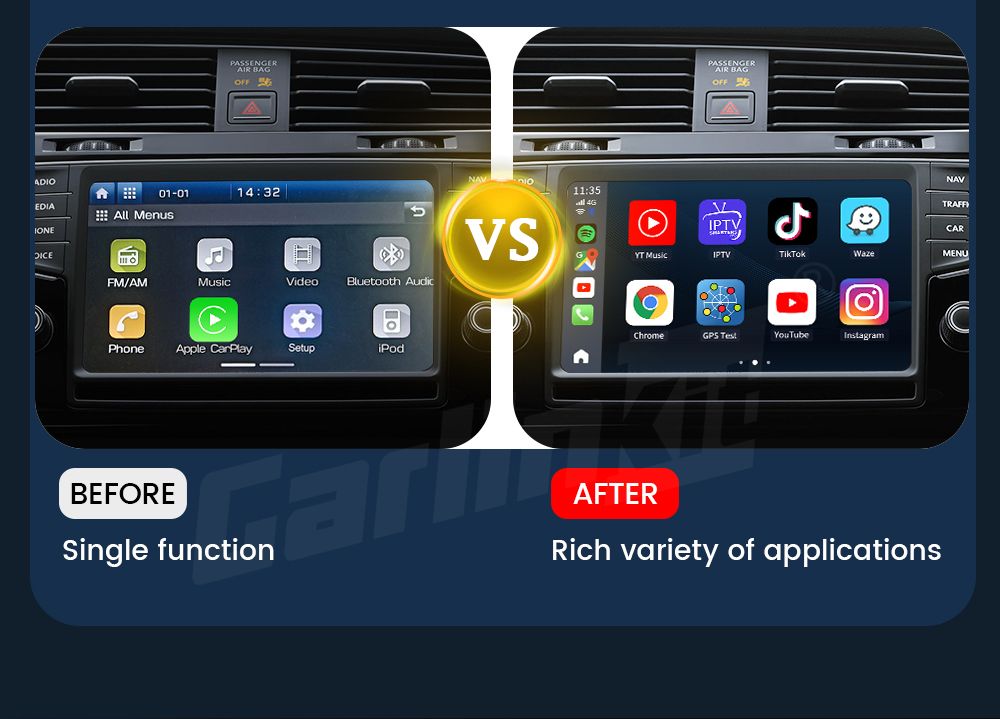CarlinKit CarPlay Ai Box QCM6125 Android 13 | Mini Wireless na IPTV & Netflix!