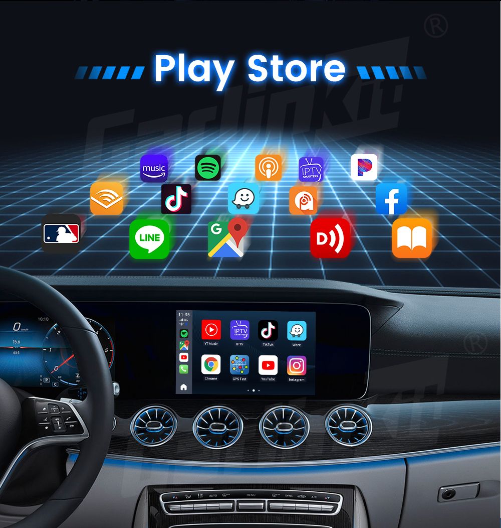 CarlinKit CarPlay Ai Box QCM6125 Android 13 | Mini Wireless na IPTV & Netflix!
