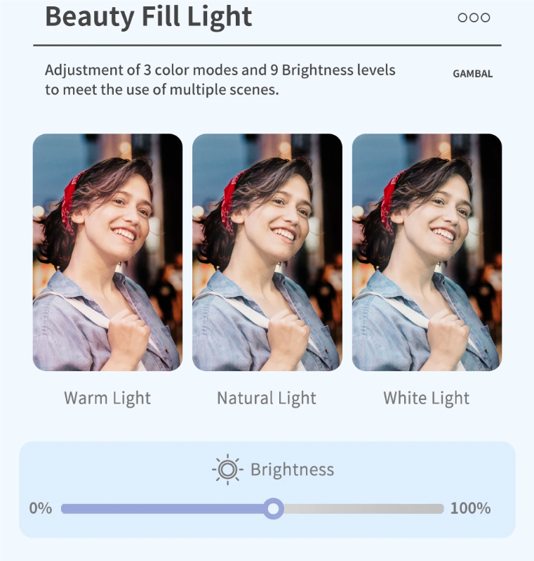 Q18 Selfie Stick Stativ s 360° otočením a gimbalovým stabilizátorem – Inteligentní sledování pro mobilní fotografie
