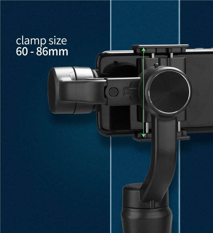 F6 3osý Stabilizátor pro Smartphone: Video stabilizátor s dlouhou výdrží pro plynulé záběry!