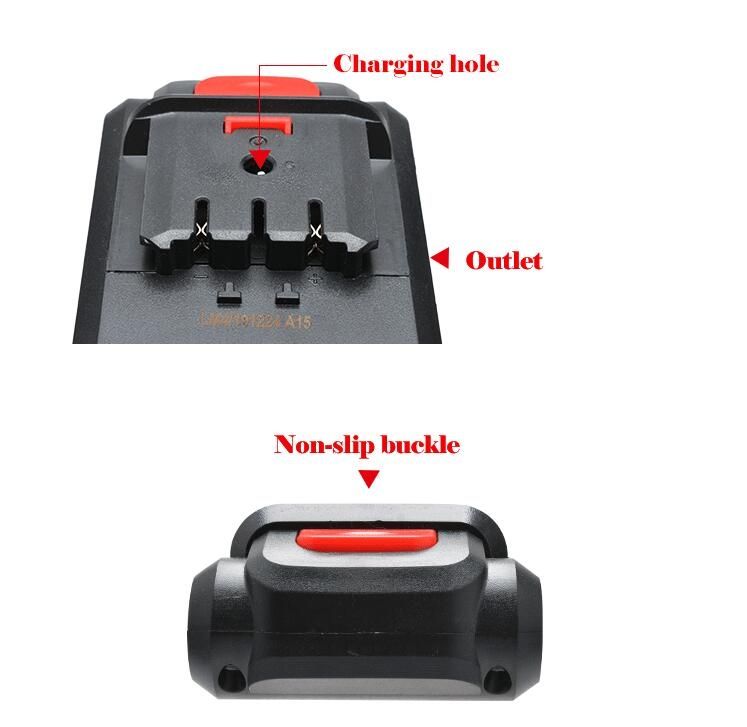 21V Lithium baterie pro elektrickou vrtačku a bezdrátový šroubovák, univerzální Li-ion pro DIY, rychlé nabíjení, spolehlivá.