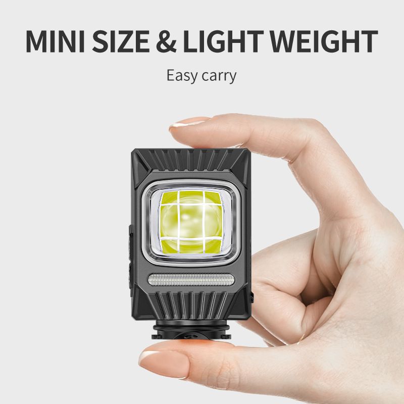 SMILING SHARK EVO1700 Přední cyklistické světlo, USB-C nabíjecí, vodotěsné, vícemódové LED světlo na kolo