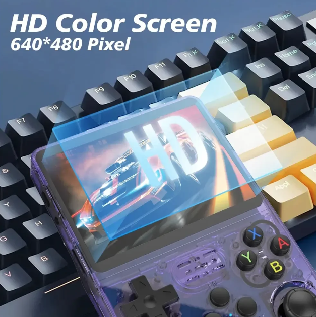 **R36S Retro Konzole: Přenosné Hraní s 10 000 Klasickými Hrami a 3,5" IPS Displejem!**