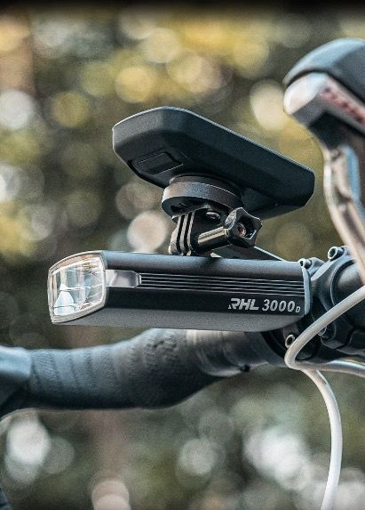 ROCKBROS RHL3000 Cyklistické světlo 3000 lumenů LED přední světlo s baterií 10000 mAh, voděodolné, pro MTB a silniční cyklistiku, odolné