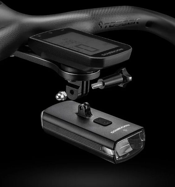 ROCKBROS RHL3000 Cyklistické světlo 3000 lumenů LED přední světlo s baterií 10000 mAh, voděodolné, pro MTB a silniční cyklistiku, odolné