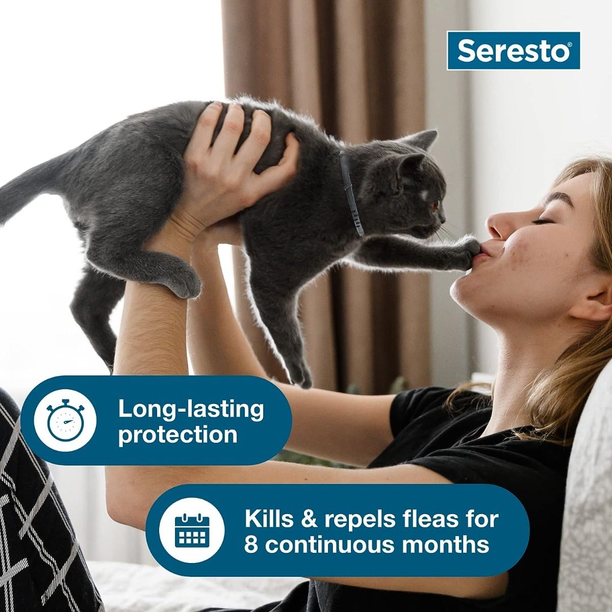 Seresto obojek pro velkého psa: 8měsíční ochrana proti blechám a klíšťatům