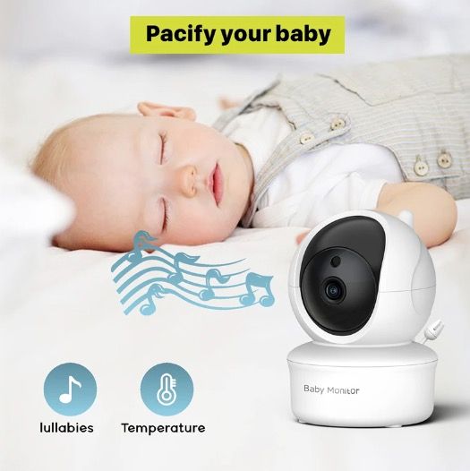 5palcová Video Chůvička s Kamerou SM650 HD 720P – Dlouhá Výdrž Baterie a Obousměrný Zvuk pro Bezpečnost Dítěte a Klidné Rodičovství
